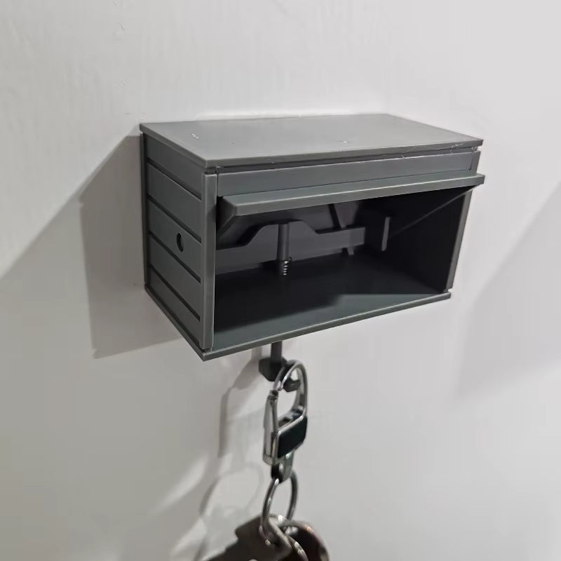 Home Decoration New 3D Printed Garage Switchable Key Holder Car - Themed Keychain Box - Bedroom Decorations No Car Model