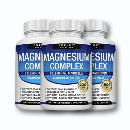 Magnesium Complex 8 Essential Magnesium Supplement Fitness Edible IMMUNITY