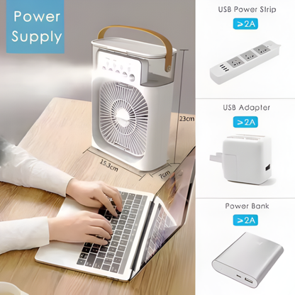 Mini 3-in-1 Air Cooler Fan