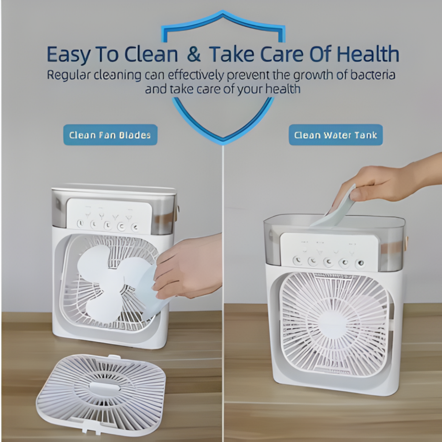 Mini 3-in-1 Air Cooler Fan