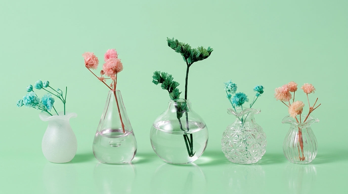 Florero Magnético de Cerámica para Refrigerador | Porta Flores Decorativo