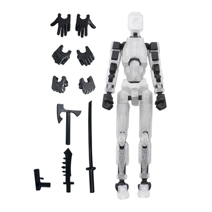 1PCS 13 Joints Figure Articulate Movable Dummy Doll Diy Assembly Toy 3D Printed Action Figure Stop Motion Animation Dummy