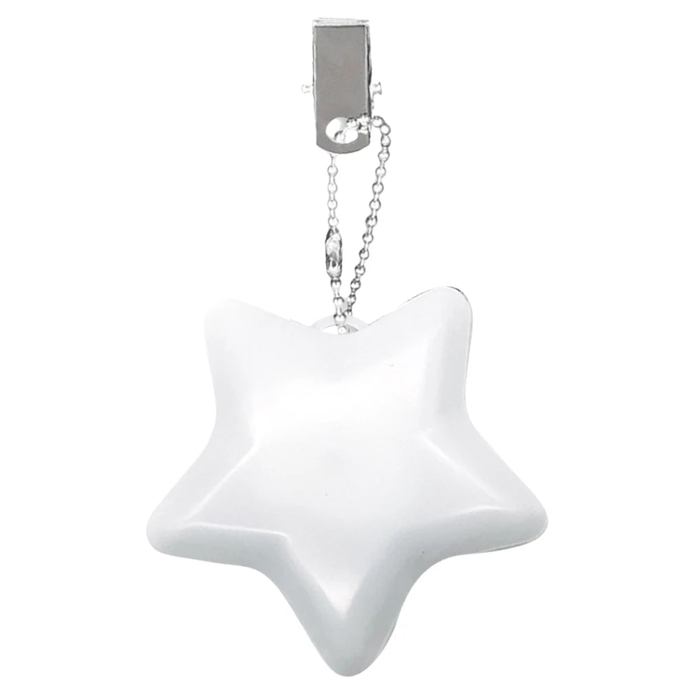 1-3Pcs LED Handbag Light Bag Lamp Heart round Star Shaped Touch Sensor Purse Night Light with Keychain Xmas Gifts for Women Girl