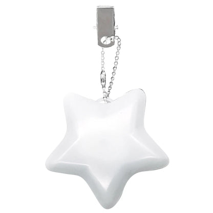 1-3Pcs LED Handbag Light Bag Lamp Heart round Star Shaped Touch Sensor Purse Night Light with Keychain Xmas Gifts for Women Girl
