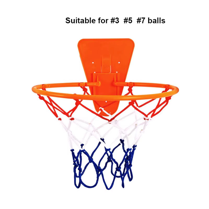 Silent Dribbling Basketball Indoor Foam Ball Size 3/5/7 High Bounce Noiseless Non-Deforming for Indoor Training Basketball