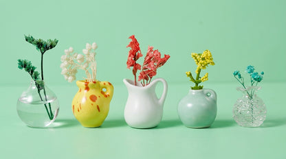 Florero Magnético de Cerámica para Refrigerador | Porta Flores Decorativo